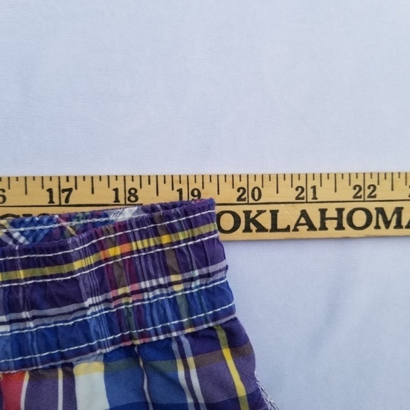 POLO RALPH LAUREN- Mens Size Large/Tall LT Plaid Swim Trunks Lined Board Shorts - Picture 12 of 14